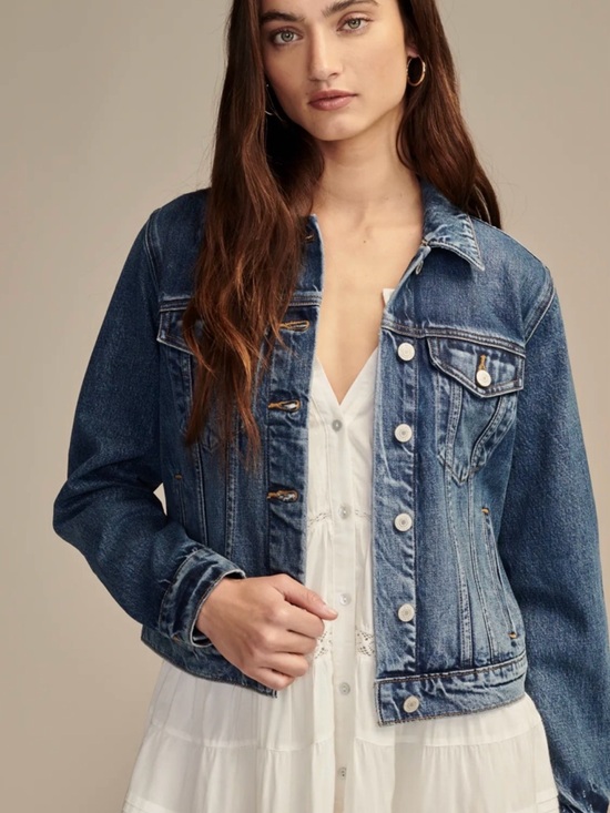 Lucky Brand Jackets & Blazers - Lucky Brand Medium Wash Blue Denim Jacket